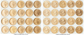 Victoria 20-Piece Lot of Uncertified Assorted gold Sovereigns, Dates varied, as pictured. Total AGW 4.71 oz. HID09801242017 © 2024 Heritage Auctions |...