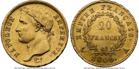 Napoleon 20-Piece Lot of Certified Assorted gold 20 Francs NGC, 1) Napoleon gold 20 Francs 1809-A AU Details (Cleaned) NGC 2) Napoleon gold 20 Francs ...