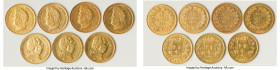 7-Piece Lot of Uncertified Assorted gold 40 Francs, Dates varied, as pictured. Total AGW 2.6138 oz. HID09801242017 © 2024 Heritage Auctions | All Righ...