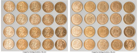 Republic 20-Piece Lot of Uncertified Assorted gold 20 Francs, Dates varied, as pictured. Total AGW 3.734 oz. HID09801242017 © 2024 Heritage Auctions |...