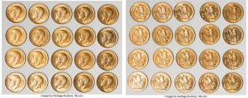 George V 20-Piece Lot of Uncertified Assorted gold Sovereigns, As pictured. Total AGW 4.71 oz. HID09801242017 © 2024 Heritage Auctions | All Rights Re...