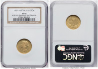 Victoria gold 1/2 Sovereign 1857-SYDNEY XF45 NGC, Sydney mint, KM3, Marsh-382. Ex. Reserve Bank of Australia HID09801242017 © 2024 Heritage Auctions |...