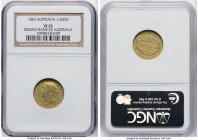 Victoria gold 1/2 Sovereign 1863-SYDNEY VF35 NGC, Sydney mint, KM3, Marsh-388 (R). Ex. Reserve Bank of Australia HID09801242017 © 2024 Heritage Auctio...
