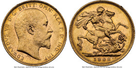 Edward VII gold Sovereign 1902-M AU58 NGC, Melbourne mint, KM15, S-3971. HID09801242017 © 2024 Heritage Auctions | All Rights Reserved