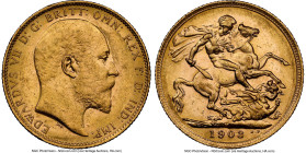 Edward VII gold Sovereign 1903-M AU58 NGC, Melbourne mint, KM15, S-3971. HID09801242017 © 2024 Heritage Auctions | All Rights Reserved