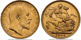 Edward VII gold Sovereign 1904-M AU58 NGC, Melbourne mint, KM15, S-3971. HID09801242017 © 2024 Heritage Auctions | All Rights Reserved