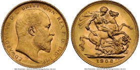 Edward VII gold Sovereign 1906-M MS62 NGC, Melbourne mint, KM15, S-3971. HID09801242017 © 2024 Heritage Auctions | All Rights Reserved