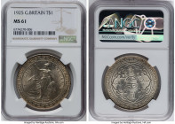 George V Trade Dollar 1925 MS61 NGC, KM-T5, Prid-25. HID09801242017 © 2024 Heritage Auctions | All Rights Reserved