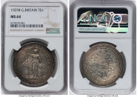 George V Trade Dollar 1929-B MS64 NGC, Bombay mint, KM-T5, Prid-26. HID09801242017 © 2024 Heritage Auctions | All Rights Reserved