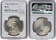 George V Trade Dollar 1930-B MS63 NGC, Bombay mint, KM-T5, Prid-27. HID09801242017 © 2024 Heritage Auctions | All Rights Reserved