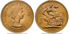 Elizabeth II gold Sovereign 1966 MS64 NGC, KM908, S-4125. HID09801242017 © 2024 Heritage Auctions | All Rights Reserved