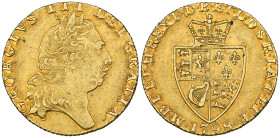 George III, guinea, 1798 (S. 3729), good very fine

Estimate: 400-500