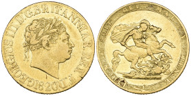 George III, sovereign 1820, normal date, open 2 (Marsh 4; S. 3785C), fine to good fine

Estimate: 600-800