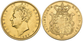 George IV, sovereign, 1827, good fine to very fine

Estimate: 500-700