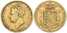 George IV, sovereign, 1827 (S. 3801), fine

Estimate: 400-450