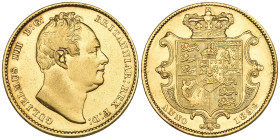 William IV, sovereign, 1832, second bust (Marsh 17; S. 3829B), good fine to very fine 

Estimate: 600-800