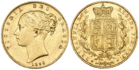 Victoria, young head, sovereign, 1838 (Marsh 22; S. 3852), fine, reverse very fine

Estimate: 800-1000