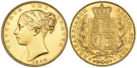 Victoria, young head, sovereign, 1844 (Marsh 27), extremely fine or better

Estimate: 500-700