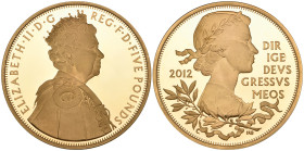 Elizabeth II, Diamond Jubilee, 2012, proof five pounds, by Ian Rank-Broadley (S. L24), virtually mint state, in capsule

Estimate: 1800-2200