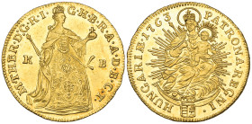 Hungary, Maria Theresa (1740-80), ducat, 1763, Kremnitz (F. 18o), mint state, in NGC holder graded MS62

Estimate: 600-800