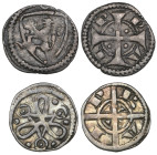 Flanders, Ieper, kleine denarii (2), circa 1220-1253, 0.43, 0.39g (Ghyssens 338, 339), very fine (2)

Estimate: 150-200