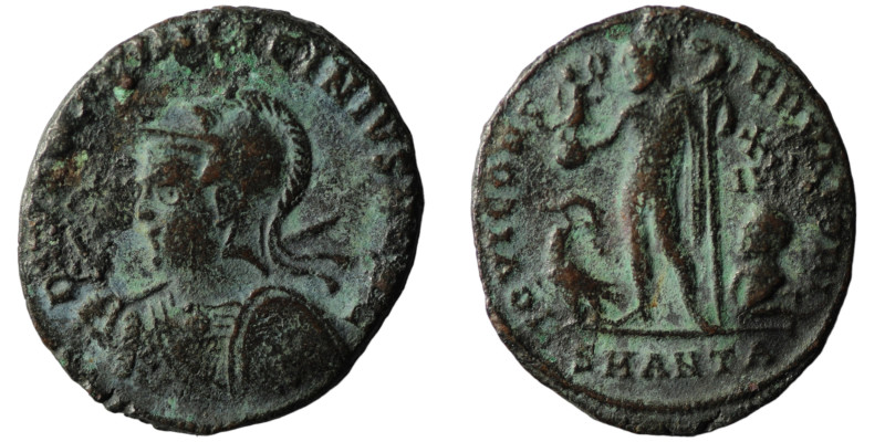 Licinius II. (317-324 AD). Follis. Antioch. Obv: D N VAL LICIN LICINIVS NOB C. h...