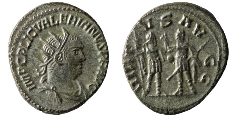 Valerian I. (253-254 AD) AR Antoninian. Antioch. Obv: IMP CP LIC VALERIANVS PF A...