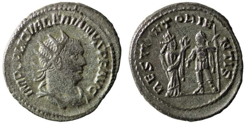 Valerian I. (253-260 AD). AR Antoninian. Antioch. Obv: IMP C P LIC VALERIANVS AV...