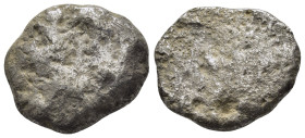JUDAEA.(Circa 13th-5th century BC).Cut AR Hacksilver Dishekel.

Condition : Good very fine.

Weight : 14.38 gr
Diameter : 21 mm