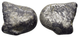 JUDAEA.(Circa 13th-5th century BC).Cut AR Hacksilver Dishekel.

Condition : Good very fine.

Weight : 8.71 gr
Diameter : 14 mm
