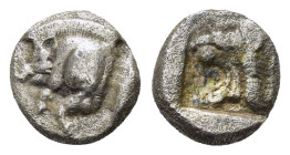 MYSIA.Cyzikos.(Circa 5th century BC).Obol.

Condition : Good very fine.

Weight : 1.14 gr
Diameter : 9 mm