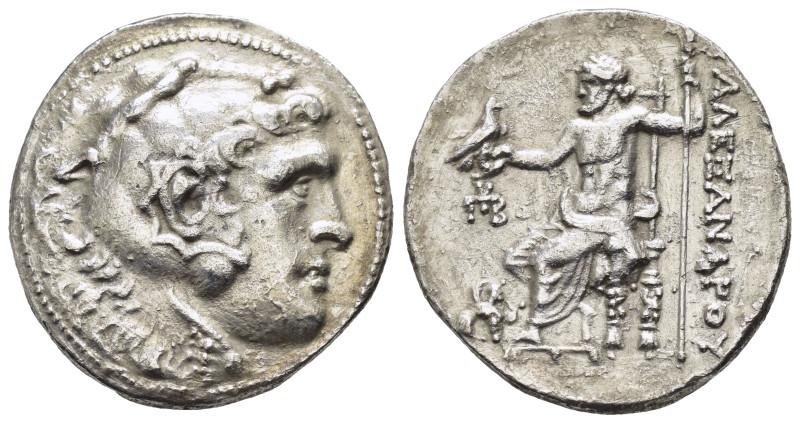 ISLANDS off IONIA.Chios. (Circa 210-190 BC).Tetradrachm. 

Obv : Head of Herakle...