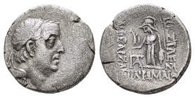 KINGS of CAPPADOCIA. Ariobarzanes I Philoromaios (96-63 BC).Eusebeia.Drachm.

Condition : Good very fine.

Weight : 3.94 gr
Diameter : 17 mm