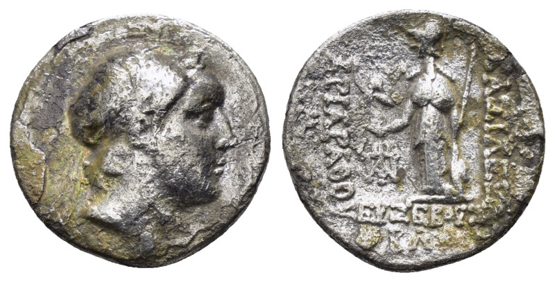 KINGS of CAPPADOCIA. Ariarathes IV Eusebes.(220-163 BC). Eusebeia.Drachm.

Condi...