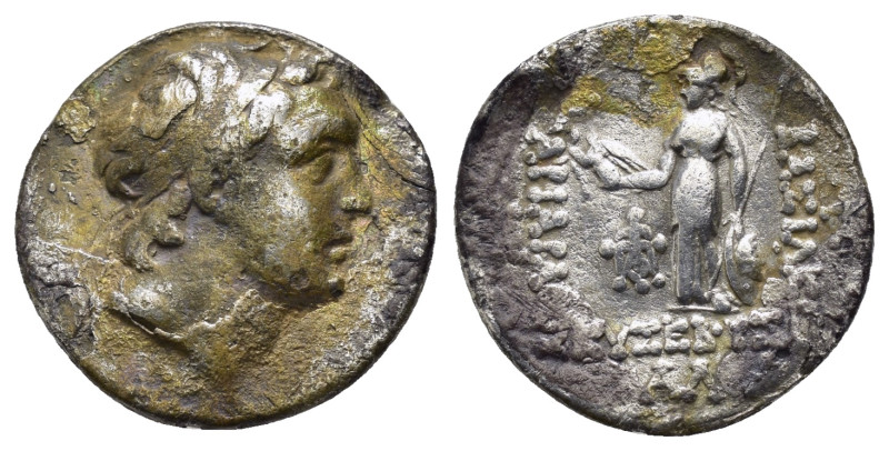 KINGS of CAPPADOCIA. Ariarathes IV Eusebes.(220-163 BC). Eusebeia.Drachm.

Condi...