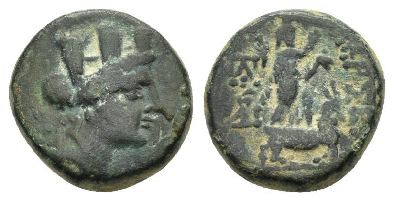 CILICIA.Tarsos.(164-27 BC).Ae.

Condition : Good very fine.

Weight : 3.90 gr
Di...