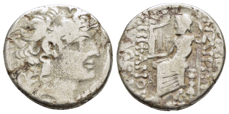 SELEUKID KINGS of SYRIA. Philip I Philadelphos.(Circa 95-83 BC).Antioch.Tetradra...