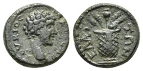 AEOLIS. ELaia.Lucius Verus.(161-169).Ae.

Condition : Good very fine.

Weight : 2.70 gr
Diameter : 15 mm