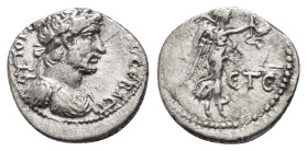 CAPPADOCIA.Caesarea.Hadrianus.(117-138).Hemidrachm.

Obv : AYTO KAIC TRAI AΔPIANOC CEBACT.
Laureate, draped and cuirassed bust right.

Rev : ЄT Є.
Nik...