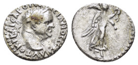 CAPPADOCIA.Caesarea.Vespasian.(69-79).Hemidrachm.

Obv : AVTOKP KAICAP OVECΠACIANOC CEBA.
Laureate head right.

Rev : Nike advancing right, holding wr...