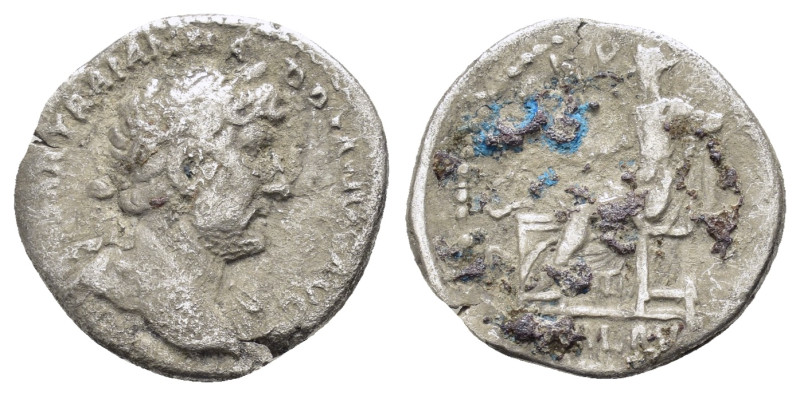 HADRIAN (117-138).Rome.Denarius.

Condition : Good very fine.

Weight : 2.87 gr
...