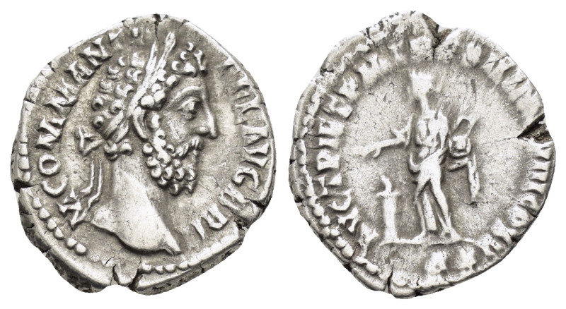 COMMODUS (177-192).Rome.Denarius.

Obv : M COMM ANT P FEL AVG BRIT.
Laureate hea...