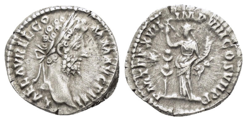 COMMODUS (177-192).Rome.Denarius.

Obv : L AEL AVREL COMM AVG P FEL.
Laureate he...