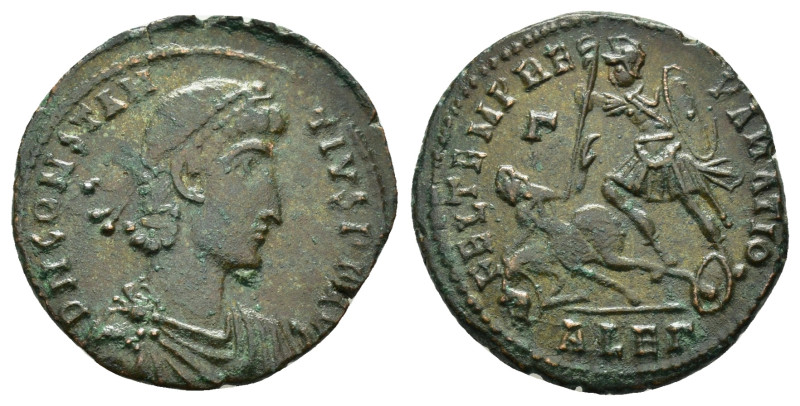 CONSTANTIUS II.(337-361).Alexandria.Follis. 

Condition : Good very fine.

Weigh...