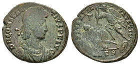 CONSTANTIUS II.(337-361).Alexandria.Follis. 

Condition : Good very fine.

Weight : 6.19 gr
Diameter : 24 mm
