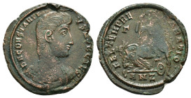 CONSTANTIUS II.(337-361). Antioch.Follis. 

Condition : Good very fine.

Weight : 5.74 gr
Diameter : 23 mm