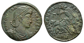 CONSTANTIUS II.(337-361). Antioch.Follis. 

Condition : Good very fine.

Weight : 4.87 gr
Diameter : 23 mm