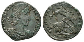 CONSTANTIUS II.(337-361). Antioch.Follis. 

Condition : Good very fine.

Weight : 5.16 gr
Diameter : 21 mm