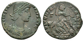 CONSTANTIUS II.(337-361). Antioch.Follis. 

Condition : Good very fine.

Weight : 4.33 gr
Diameter : 22 mm