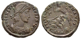 CONSTANTIUS II.(337-361). Antioch.Follis. 

Condition : Good very fine.

Weight : 6.30 gr
Diameter : 22 mm